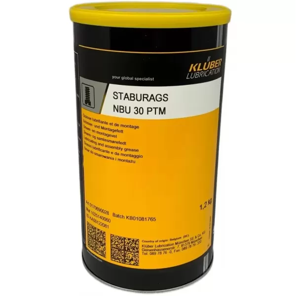 Klüber Staburags NBU 30 PTM grasso lubrificante 1,2 Kg