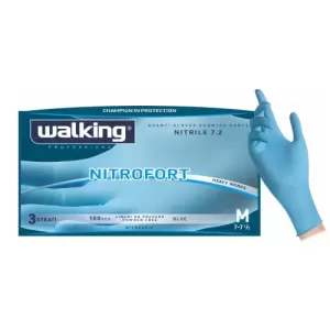 WALKING GUANTI NITROFORT IN NITRILE 100 PZ.