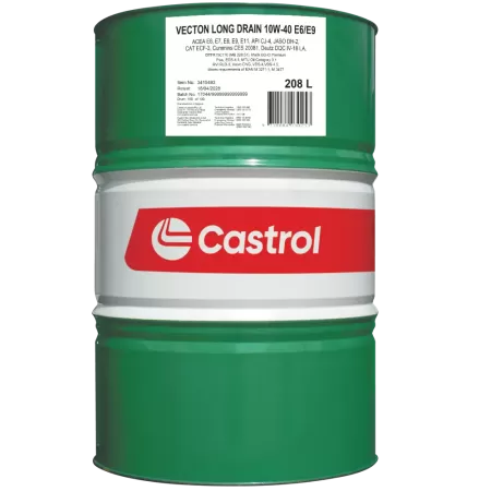 CASTROL VECTON LONG DRAIN 10W-40 E6/E9